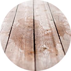 Compared to Trex, timber decks are a hassle. They show every spill and scuff, especially when they start to fade.