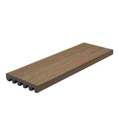 Trex Enhance Terrassendielen ohne Nut aus Verbundmaterial in Beach Dune/Braun