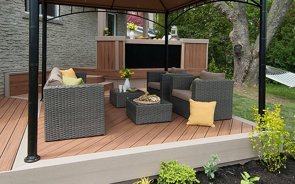 Small Deck Design Ideas Photos Trex