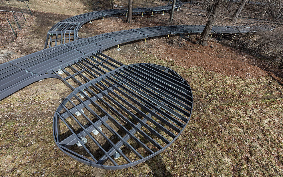 Photo Gallery of Trex Elevations Steel Deck Framing & Substructure | Trex