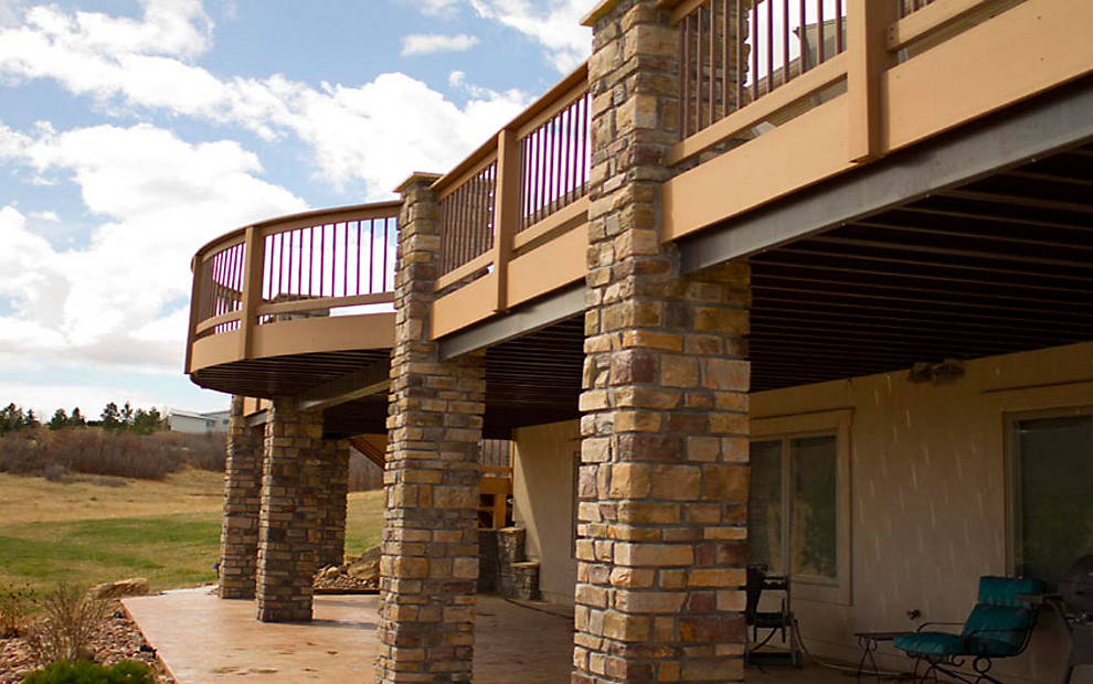 Photo Gallery of Trex Elevations Steel Deck Framing & Substructure Trex