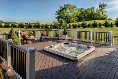 Deck Ideas for Pools and Hot Tubs Trex