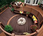 Trex Transcend®-Terrassendielen und Geländer