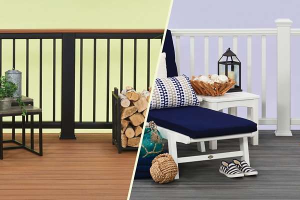 Composite Decking Composite Deck Materials Trex