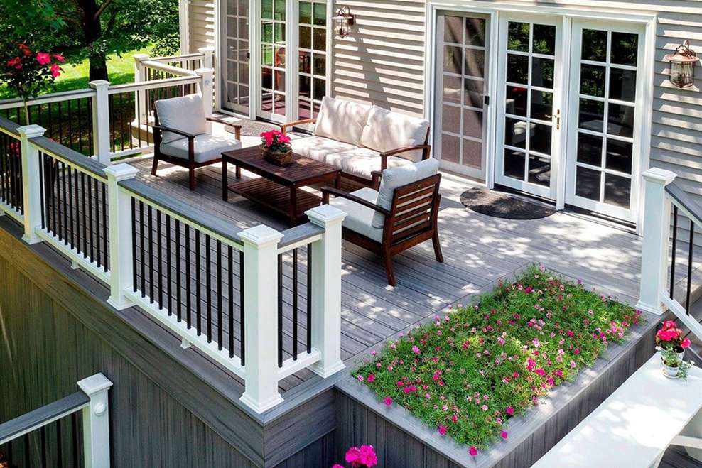 Top 4 Garden Decking Design Trends | Trex Top 4 Garden Decking Design Trends | Trex on Backyard Trex Deck Ideas id=62225