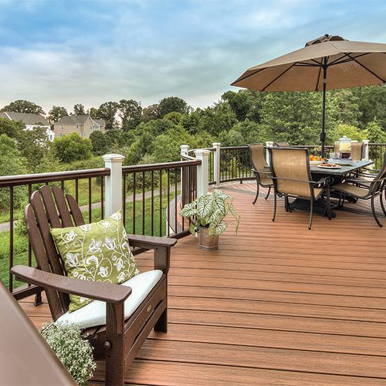 Trex Decking Transcend Tiki Torch Dining Area Chair