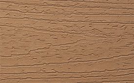 Trex Enhance deck board in Beach Dune