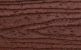 Trex Transcend deck board in Lava Rock