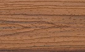 Trex Transcend deck board in Tiki Torch
