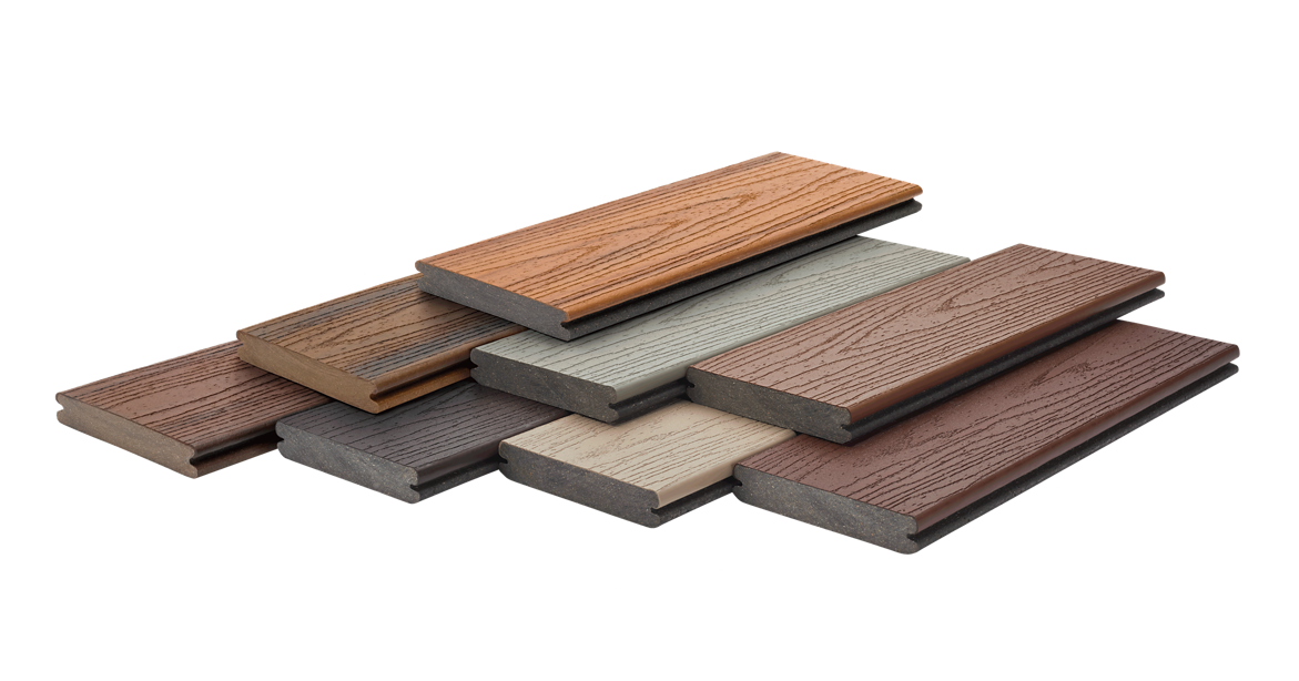 Recycled Plastic Decking Synthetic & Plastic Wood Boards Trex