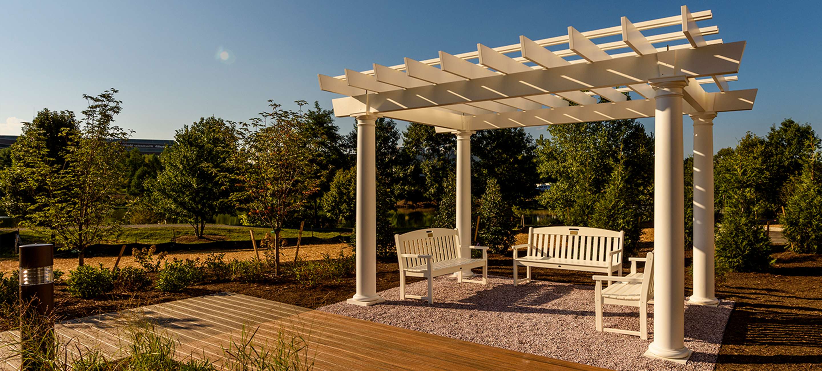 Trex Projects Winchester Medical Center's Healing Spaces Trex