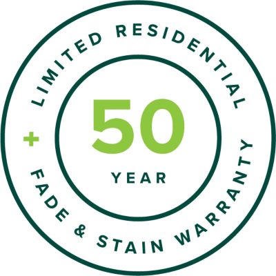 Trex offers a 25 to 50 Year Limited Residential Warranty on all Trex products