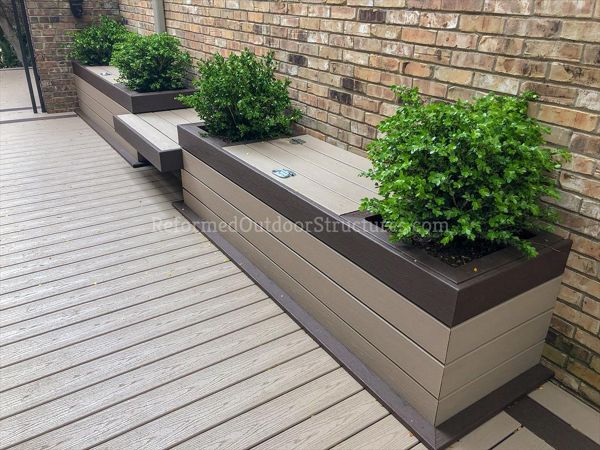 Trex Benches & Planter Boxes