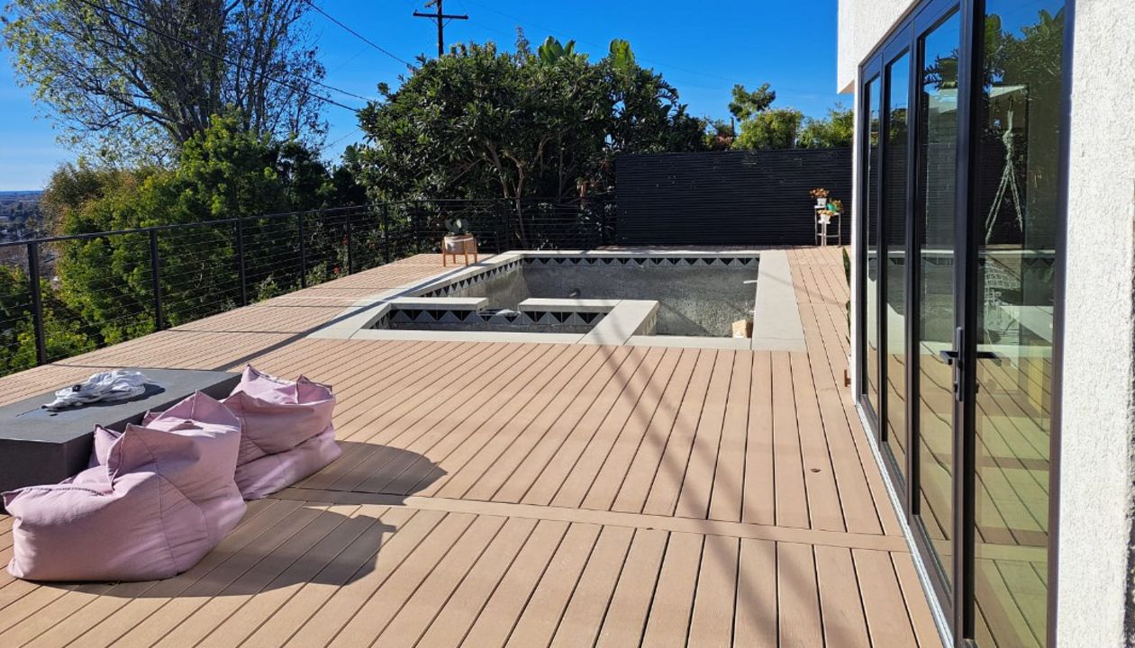 pool deck
