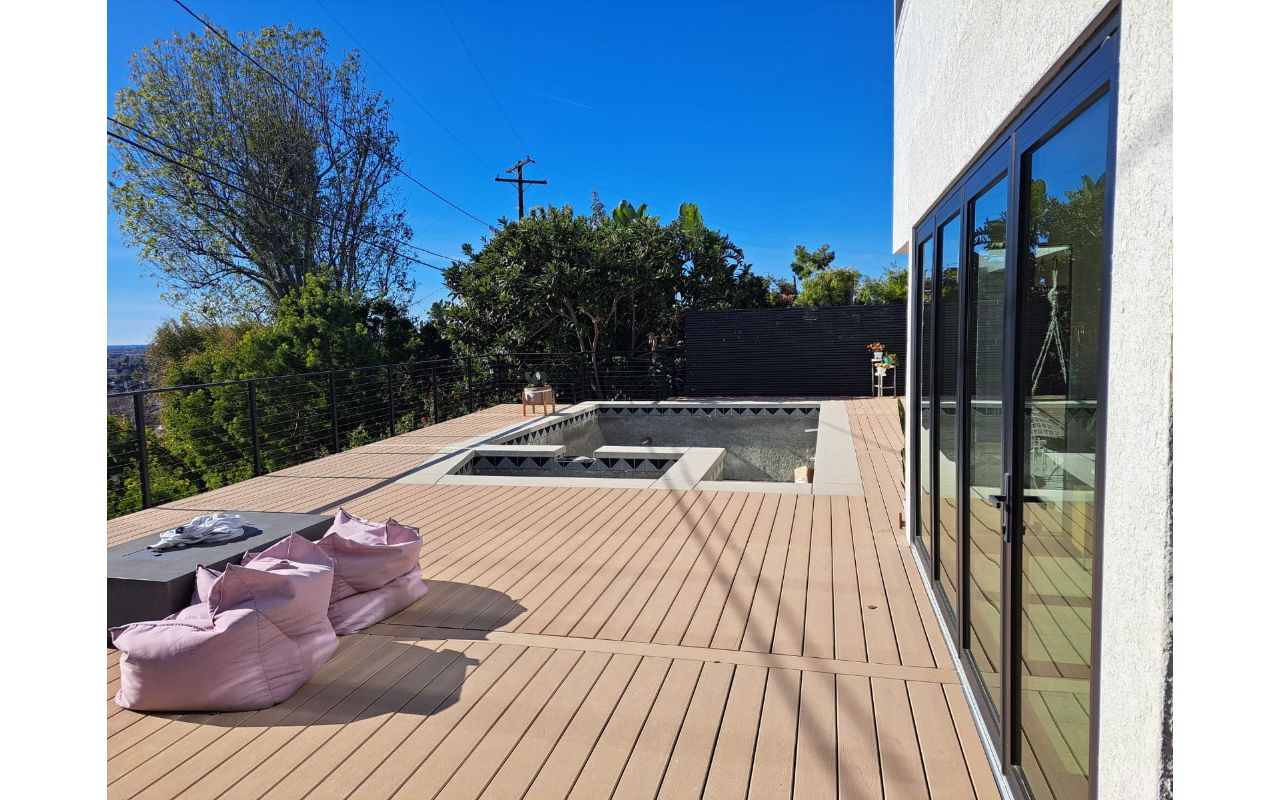 pool deck