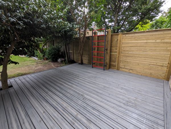 Putney, Wandsworth Trex Transcend Island Mist Oilcanfinish Outdoor Living