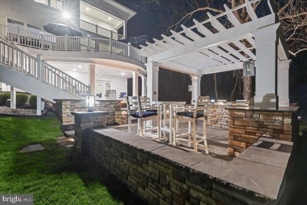 Many spaces to enjoy the outdoors in this elevated retreat Highland MD