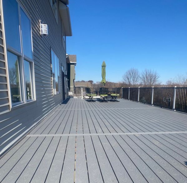 Composite Trex decking