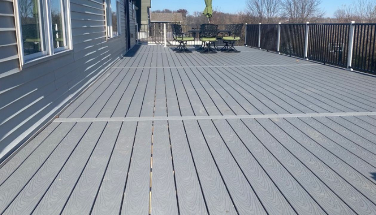 Composite Trex decking