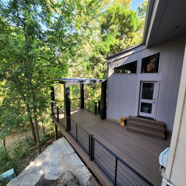 Toasted Sand with Trex Rod rail