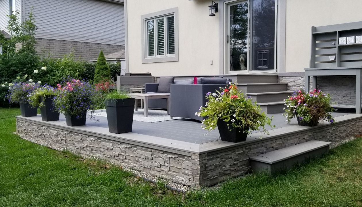 TREX Gravel Path. La Prairie. 2018.