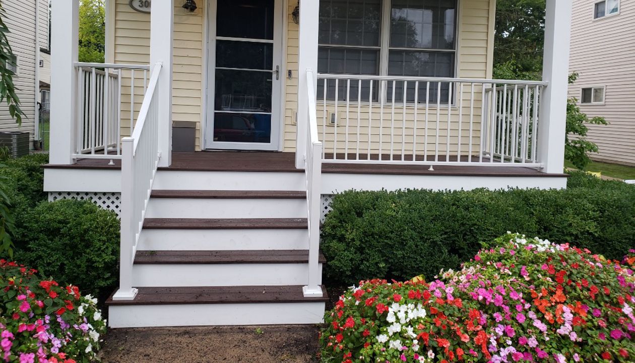 Trex front porch in Rochester hills