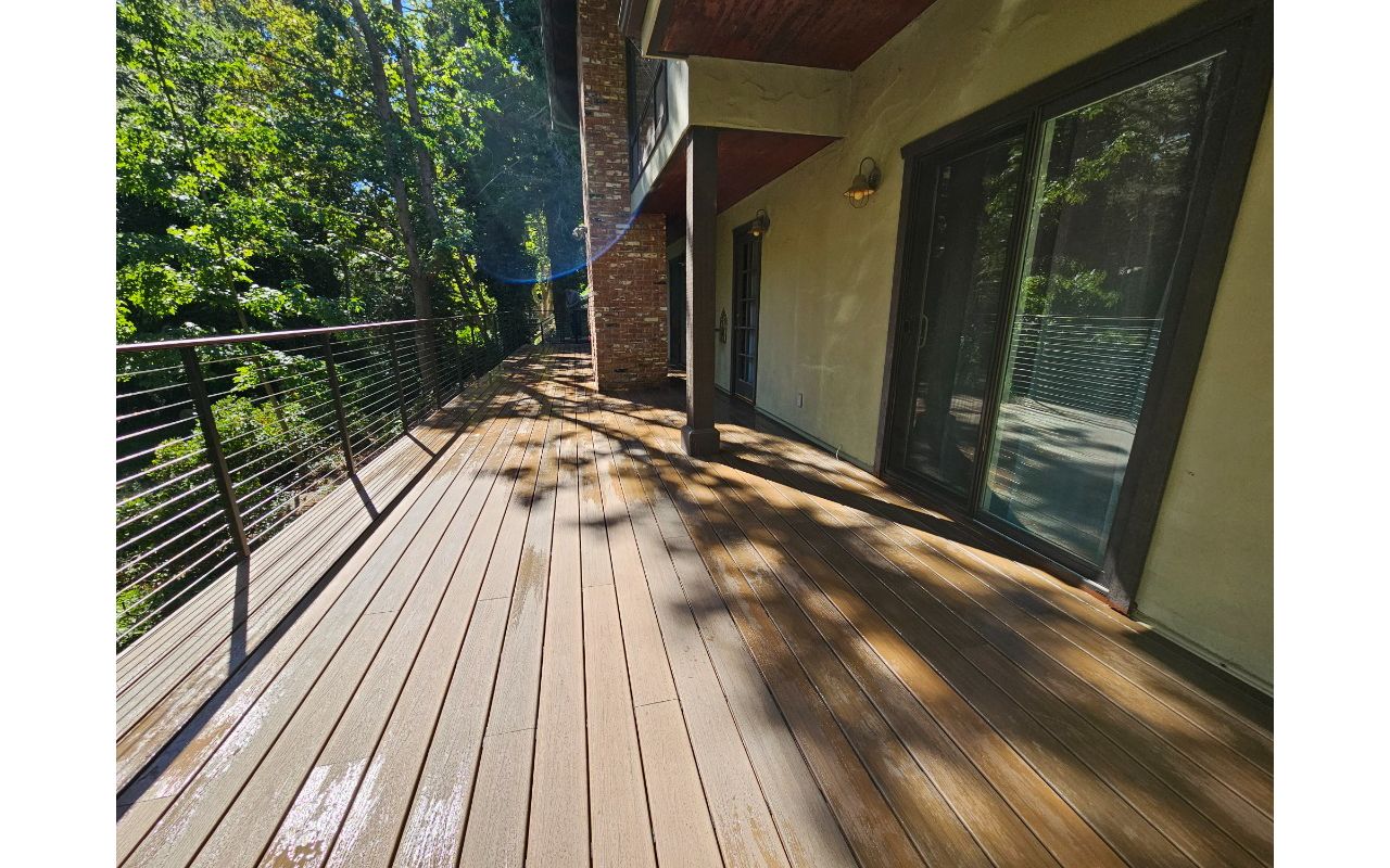 New Trex Deck & Cable Railing in Simi Valley , CA