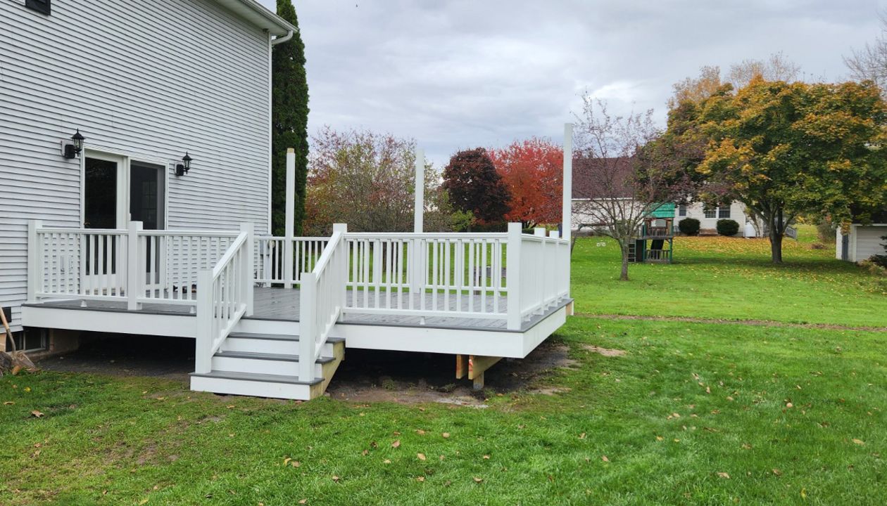 Morrisonville NY Deck