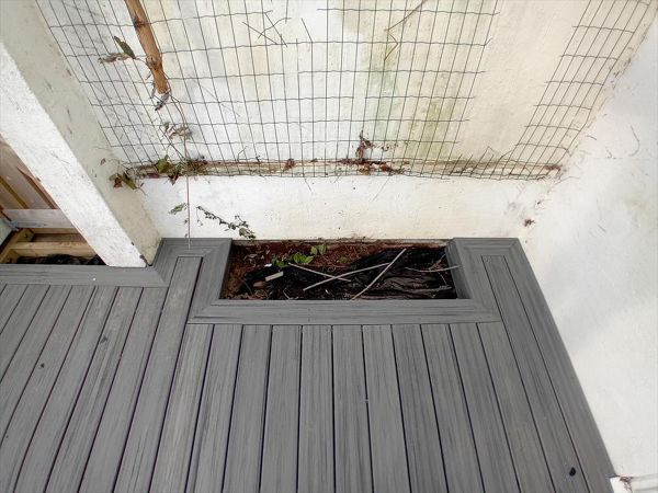 A border edging really sets off any deck