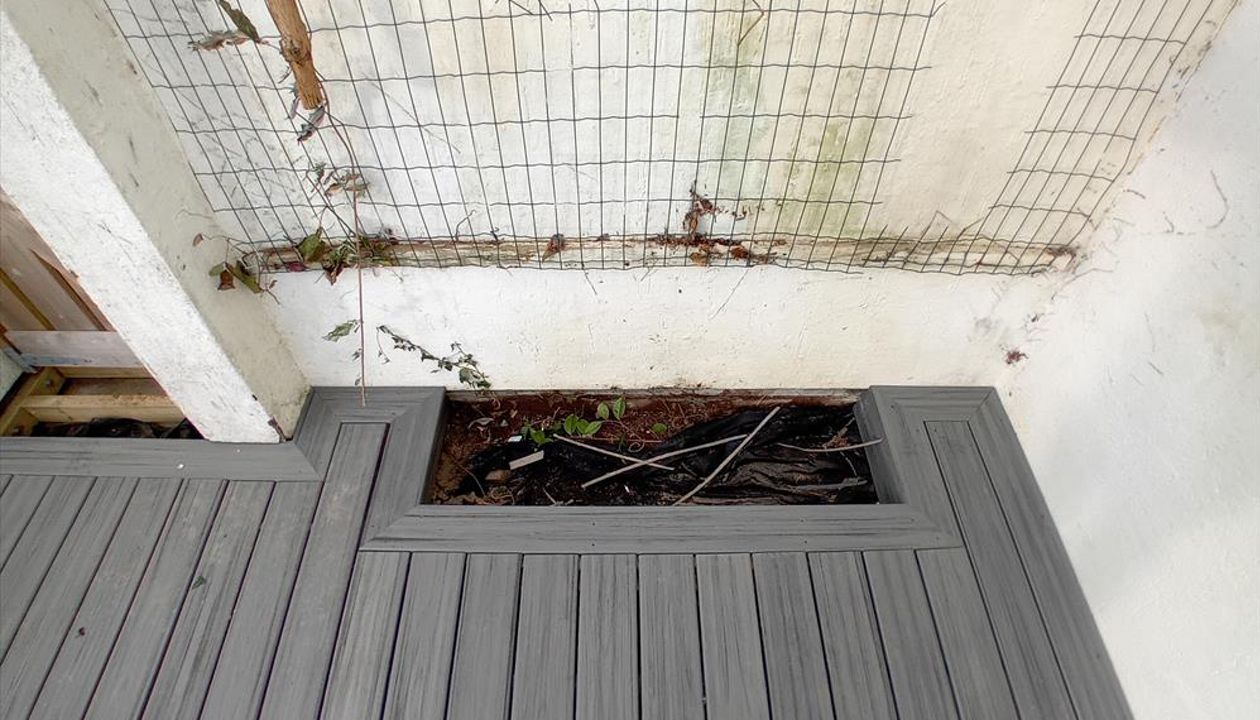 A border edging really sets off any deck