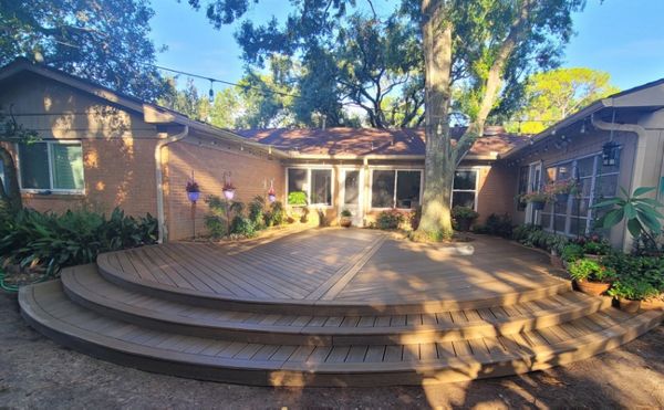 Toasted Sand radius deck