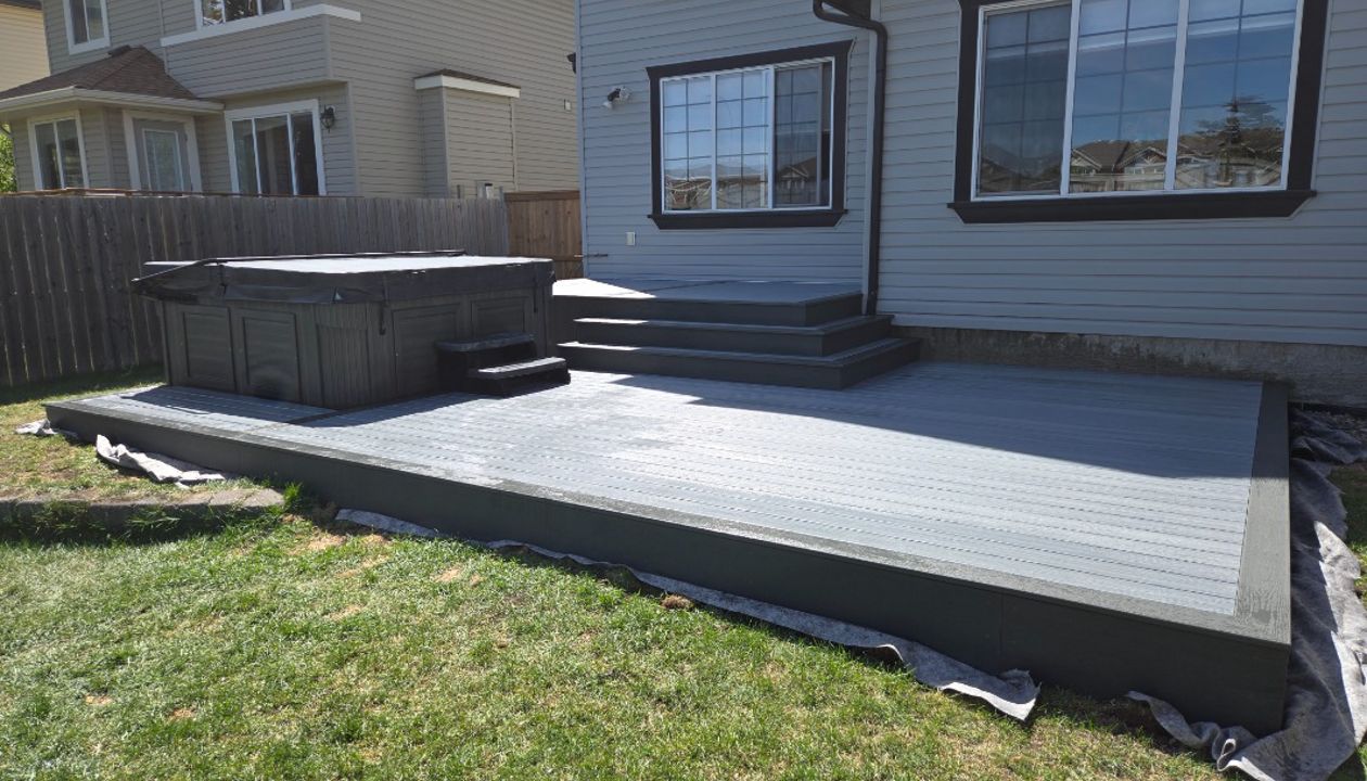 Foggy Wharf with Clam Shell Picture Frame