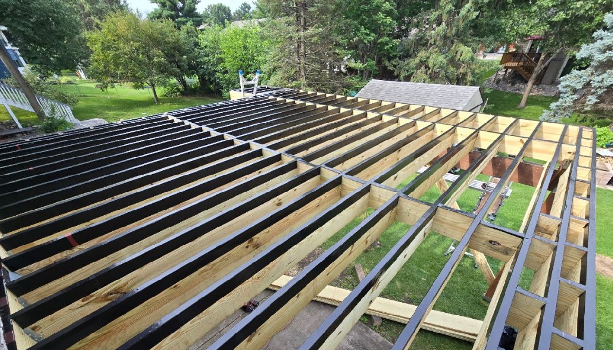 Joist taped frame for longevity