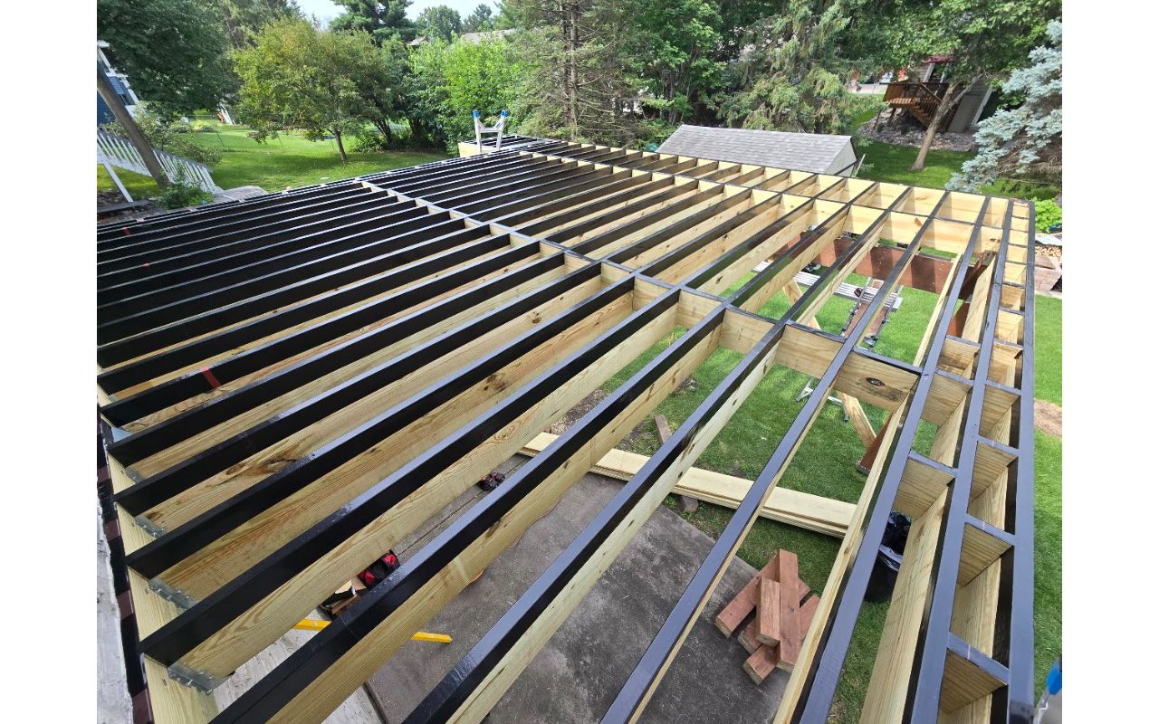 Joist taped frame for longevity