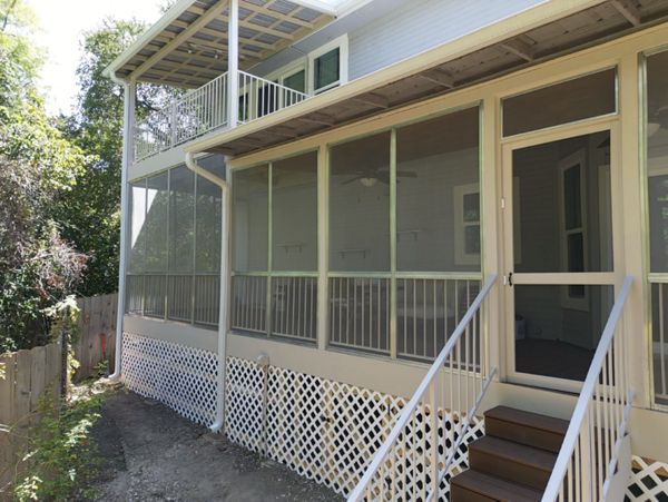 2 story Trex deck