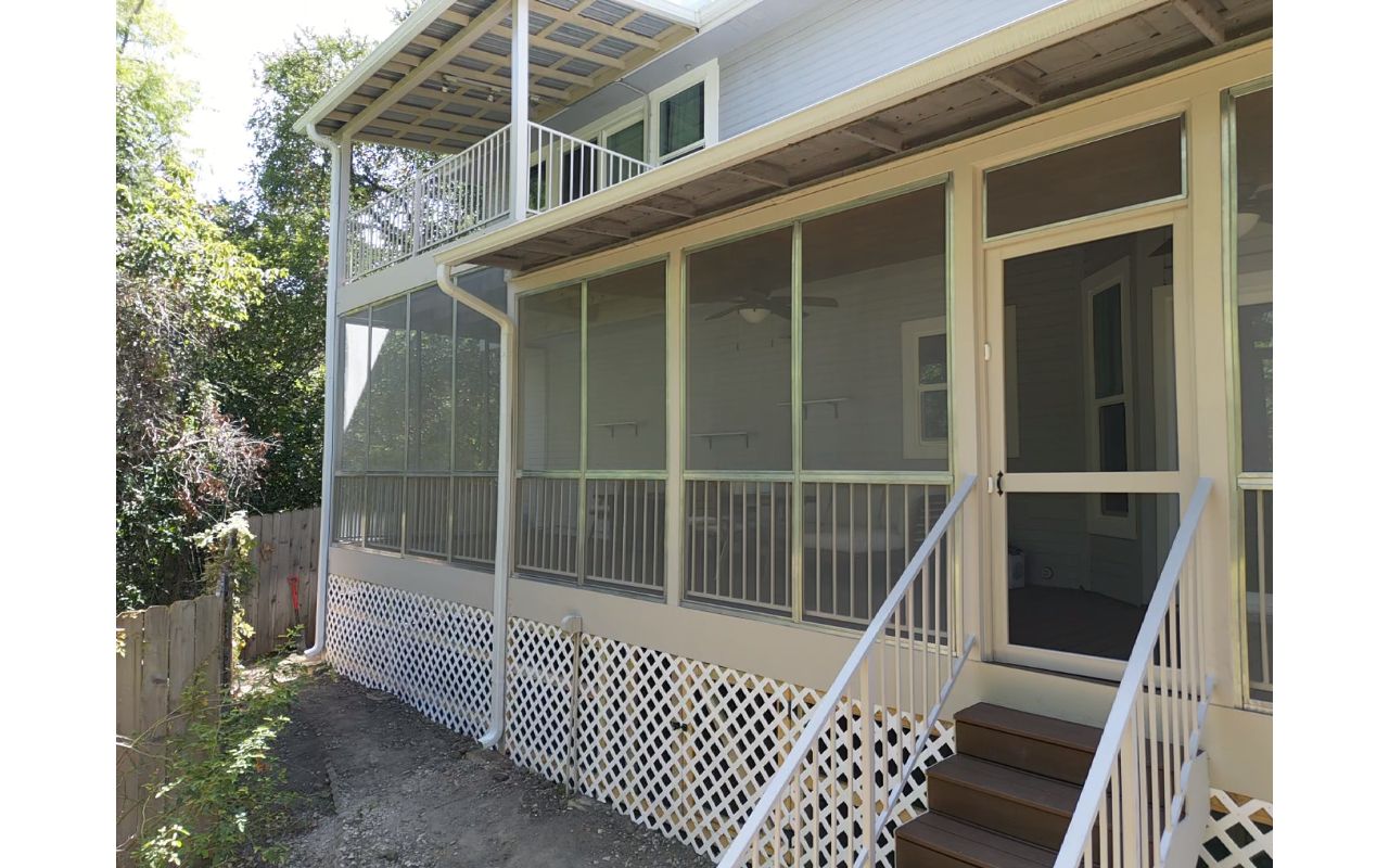 2 story Trex deck