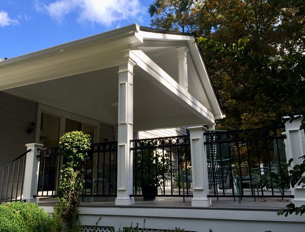 Trex Transcend Open Air Porch w/ Deck