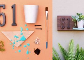 Turn Your Deck Sample into a House Address Sign