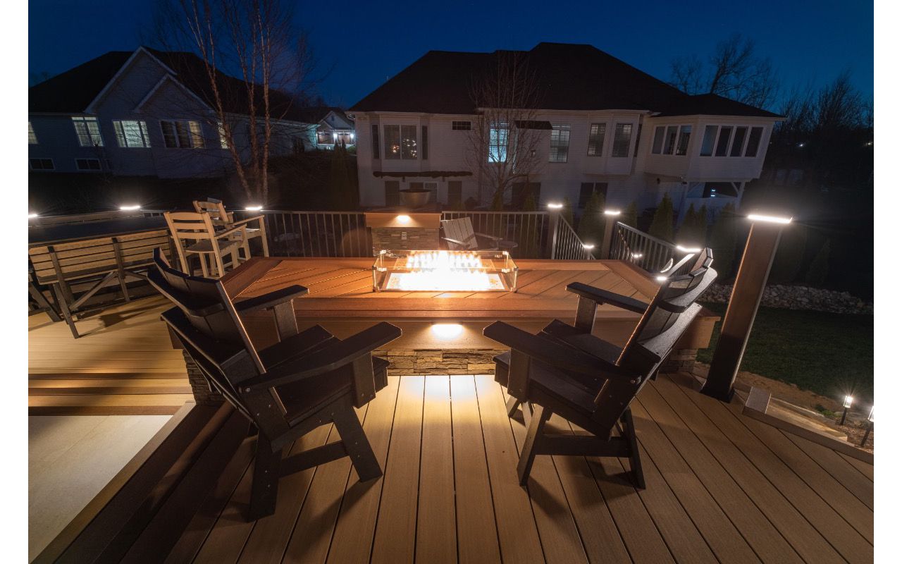 Trex Transcend Havana Gold decking