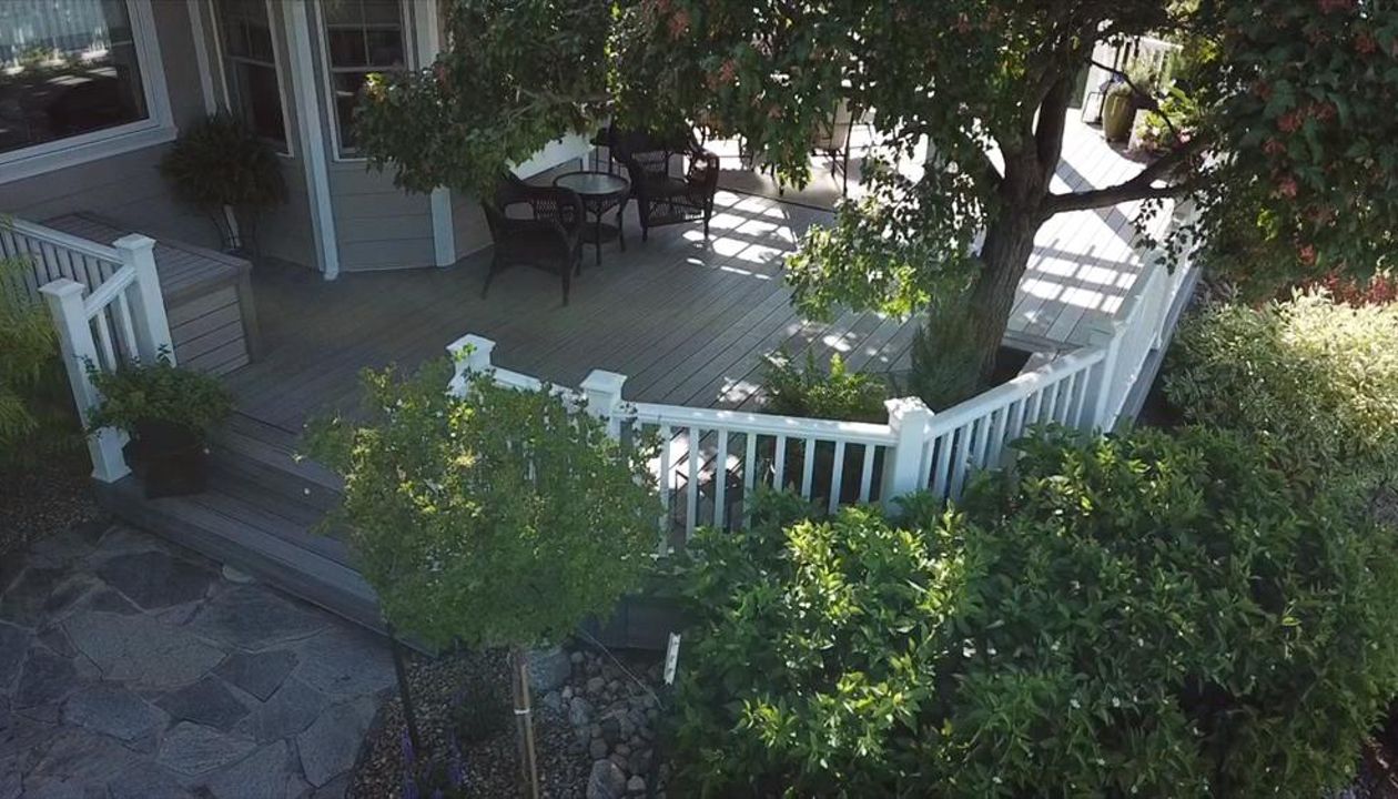 Trex Transcend Decking and Railing Mandes, ND.