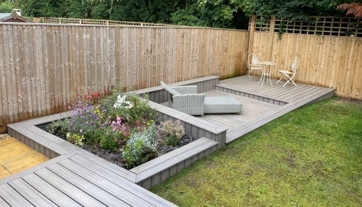 Bishopstone trex composite decking by Karl Harrison