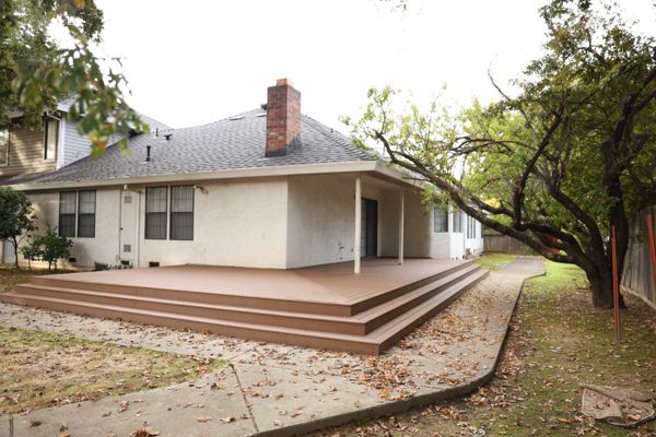 Trex Deck remodeling in Sacramento, CA