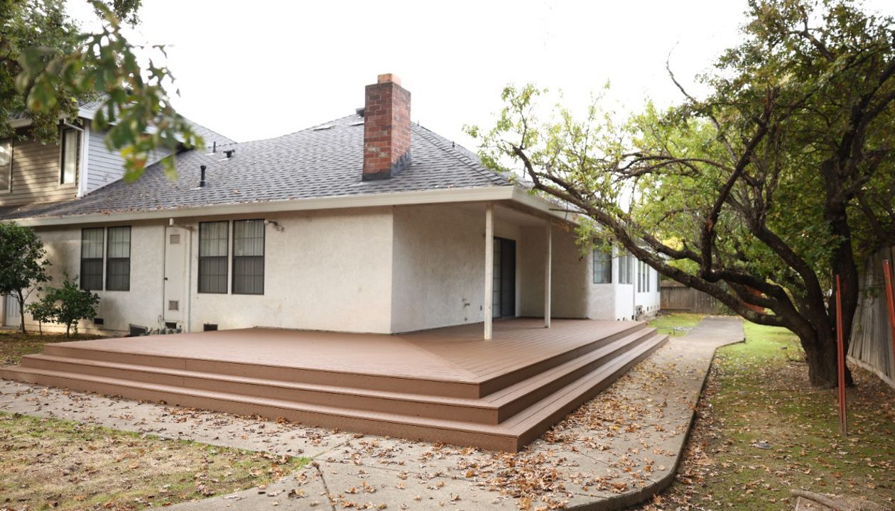 Trex Deck remodeling in Sacramento, CA