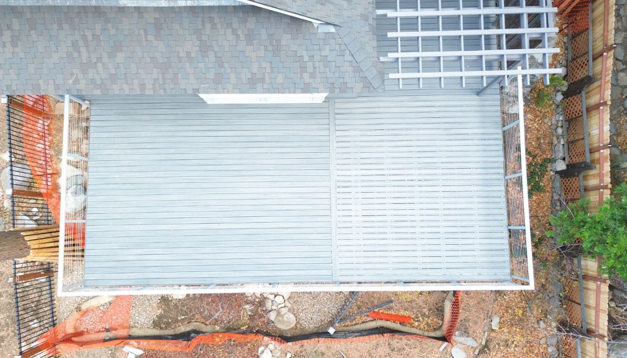 Glenbrook lake house deck