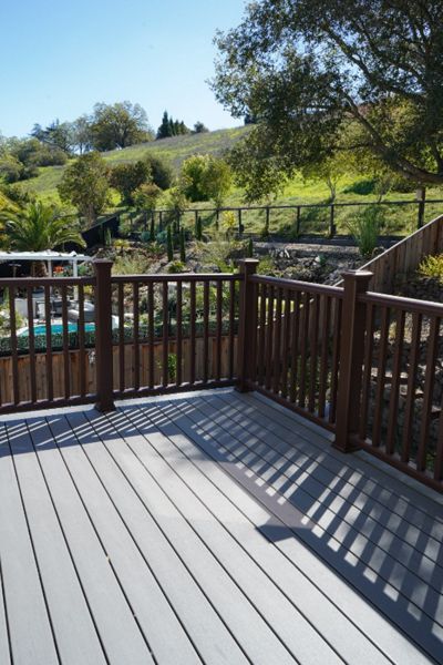 Balcony Trex Deck in San Ramon, CA