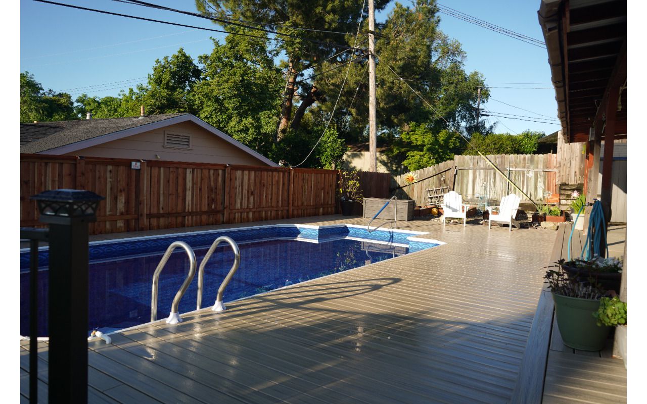 Pool Trex Deck in Sacramento, CA