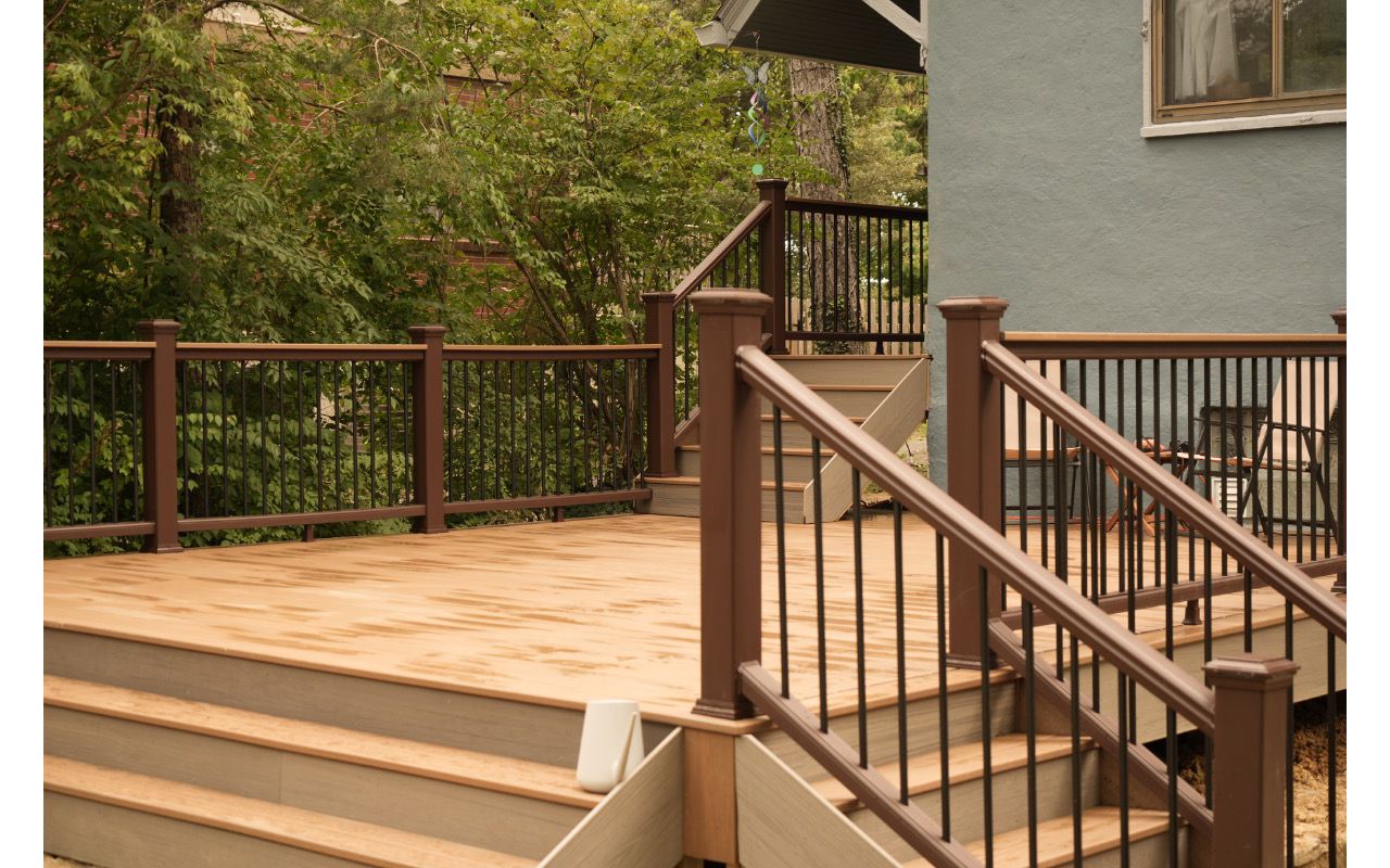 2024 Trex Deck and Railing project in Cincinnati, Ohio