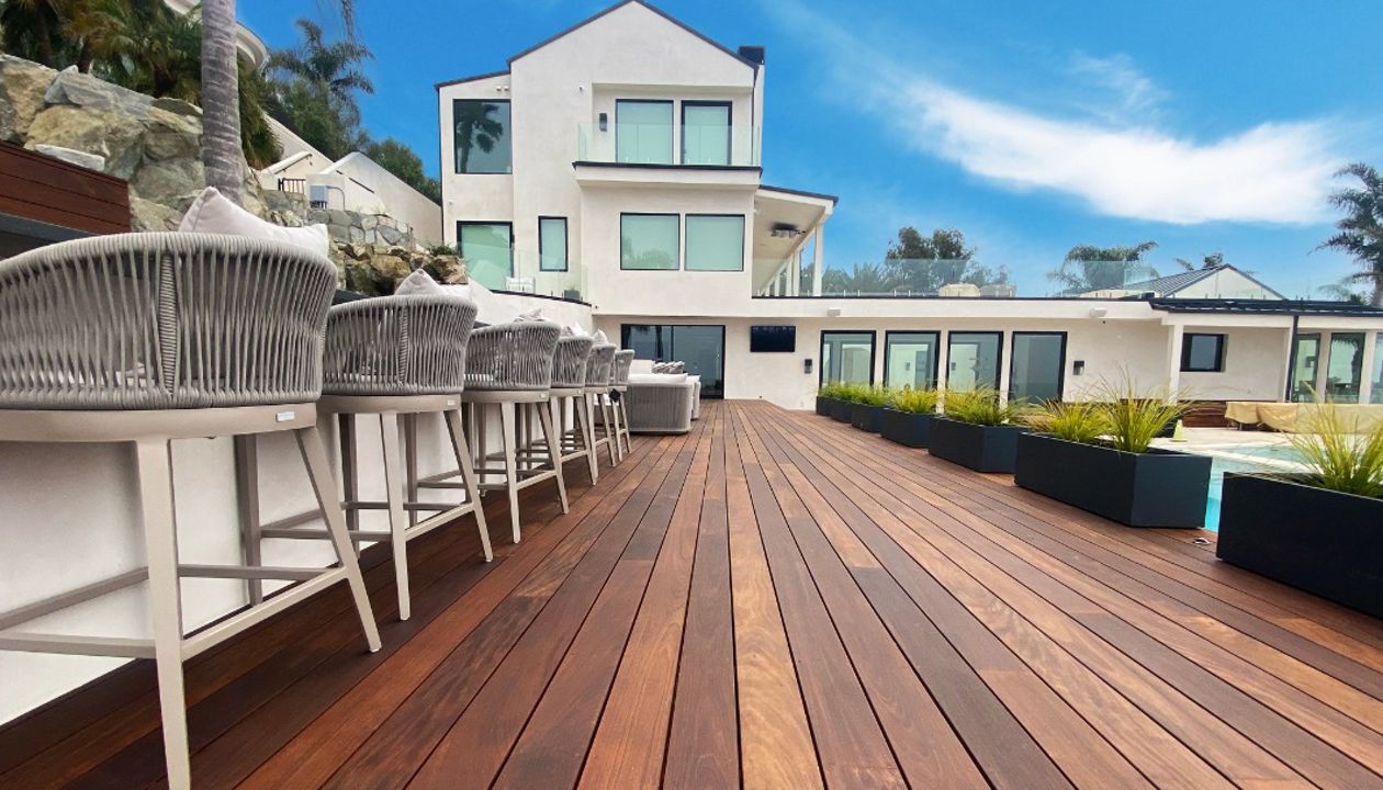 Ipe hardwood deck