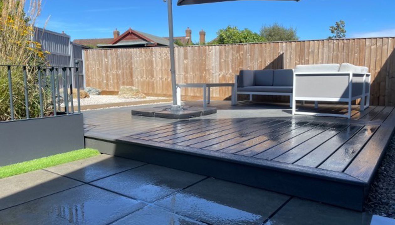 Designer composite decking in Amersham in Trex by Karl Harrison