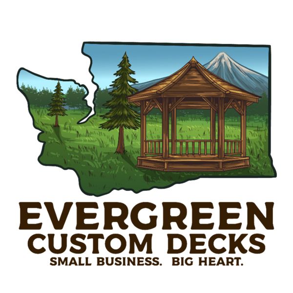Evergreen Custom Decks Logo